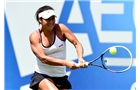 BIRMINGHAM, ENGLAND - JUNE 10:  Heather Watson of Great Britain in action during her first round match against Aleksandra Wozniak of Canada on day two of the Aegon Classic at Edgbaston Priory Club on June 10, 2014 in Birmingham, England.  (Photo by Tom Dulat/Getty Images)